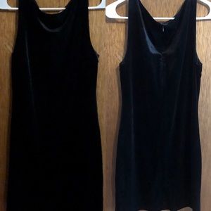 Black Velvet Mini Dress